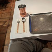 Beautiful copper plated utensils and cups  at Zykaa in Montreal