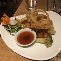 Tempura veg at Bangkok Canteen in Gloucester