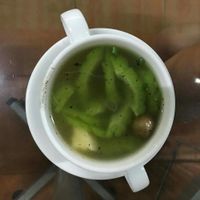 Bitter melon soup (15k dongs), portion rather small at Ngo Quan Chay in Ho Chi Minh City