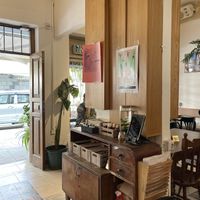 Cozy atmosphere  at Michelangelo Cafe in Tel Aviv