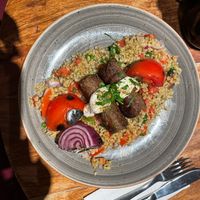 Kabab at Michelangelo Cafe in Tel Aviv