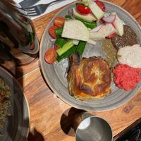 Borekas at Michelangelo Cafe in Tel Aviv