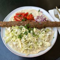 Kebab   at Michelangelo Cafe in Tel Aviv