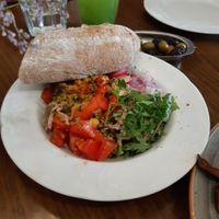 באבאגנוש at Michelangelo Cafe in Tel Aviv