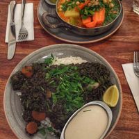 Dinner options at Michelangelo Cafe in Tel Aviv