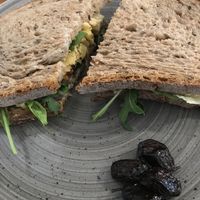 Smoked Artichoke Sandwich  at Michelangelo Cafe in Tel Aviv