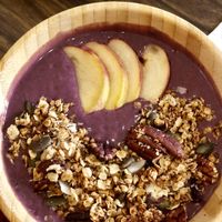 Acai bowl at Michelangelo Cafe in Tel Aviv