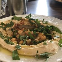 Hummus at Michelangelo Cafe in Tel Aviv