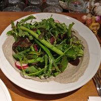Asparagus salad at Michelangelo Cafe in Tel Aviv