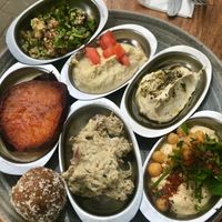 Jaffa breakfast  at Michelangelo Cafe in Tel Aviv