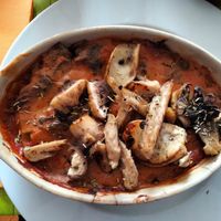 Lasagna at Frida's in Perpignan