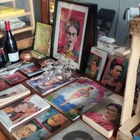 Frida everywhere :D at Frida's in Perpignan