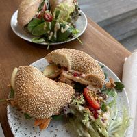 Vegan sandwiches  #Veganuary at Glow in Luxembourg City