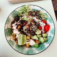 Harvest bowl at Glow in Luxembourg City