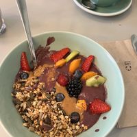 Açai bowl  at Glow in Luxembourg City