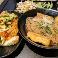 Tofu pho and banh mi at Sawleaf Vietnamese Cafe in Irvine