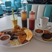 Vegan dishes at Bobby Jo's in Southend-on-sea