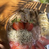 nut n butter bowl   at Nourish'd Cafe & Juicery - Kloof in Cape Town