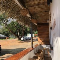 Seating area on balcony/terrace  at Nourish'd Cafe & Juicery - Kloof in Cape Town