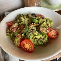 Broccoli pesto pasta  at Nourish'd Cafe & Juicery - Kloof in Cape Town
