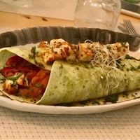 Spicy wrap   at Llévame al Huerto in Gran Canaria
