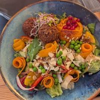 Falafel salad at Warzywniak in Poznan