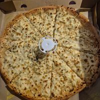 Cheesy garlic (garlic base, herbs, cheese): nice and garlicky at Parrino's Pizza in Miranda