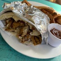 Shawarma pita- also very good!  at Aviv - Old Town in Portland