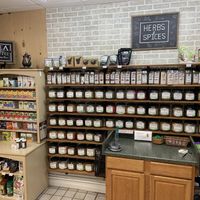 Herbs, spices, teas, and coffees at Country Life Natural Foods in Pullman