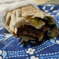 Falafel sandwich at Cedars Grill in St Petersburg