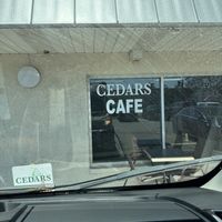 The food was so good, I forgot to take a pic of my plate !  at Cedars Grill in St Petersburg