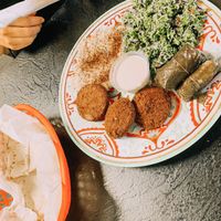 Veggie platter  at Cedars Grill in St Petersburg