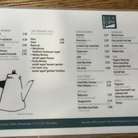 Menu 5/2022  at I Scream Coffee in Leiden