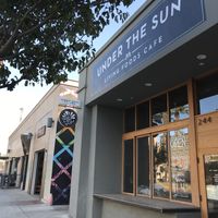Raw food love! at Under the Sun Cafe in Long Beach