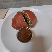 Crunchwrap 💜 at Under the Sun Cafe in Long Beach