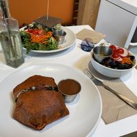 Crunch wrap  at Under the Sun Cafe in Long Beach