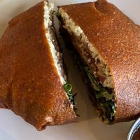 Crunchwrap   at Under the Sun Cafe in Long Beach