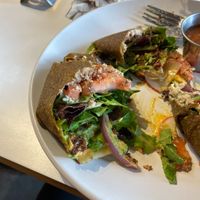 Crunch wrap  at Under the Sun Cafe in Long Beach