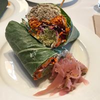 Tuna wrap at Under the Sun Cafe in Long Beach
