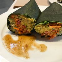 Breakfast burrito  at Under the Sun Cafe in Long Beach