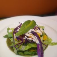 salad at Under the Sun Cafe in Long Beach