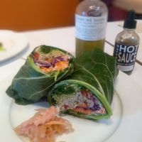tuno wrap at Under the Sun Cafe in Long Beach