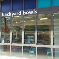 outside at Backyard Bowls - DTLA in Los Angeles