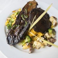 Vegan menu item at Fuegos in Madison