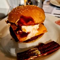 Cheese Burger at Bread Meats Bread in Edinburgh