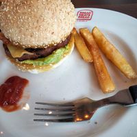 Soyul Burger at Bread Meats Bread in Edinburgh