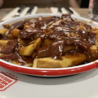 Disco fries (vegan poutine). Skip it, especially if you’re Canadian!   at Bread Meats Bread in Edinburgh
