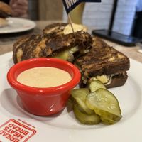 Reuben was thin and disappointing  at Bread Meats Bread in Edinburgh