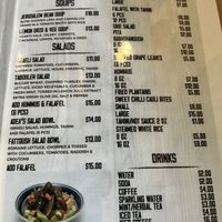 Menu  at Ray Adea's Mediterranean Kitchen in Salem