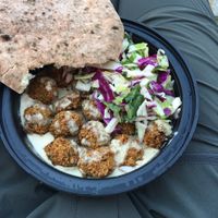 Falafel bowl at Ray Adea's Mediterranean Kitchen in Salem